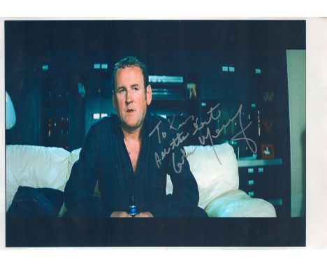 Colin Meaney signed Star Trek 10x8 colour photo dedicated. Colm J. Meane (Colm Ó Maonaigh; born 30 May 1953) is an Irish acto