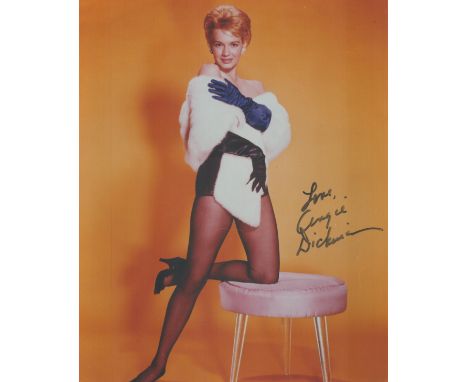 Actor, Angie Dickinson signed 10x8 colour photograph. Dickinson (September 30, 1931) is an American actress. She began her ca