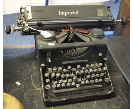 Imperial vintage typewriter.