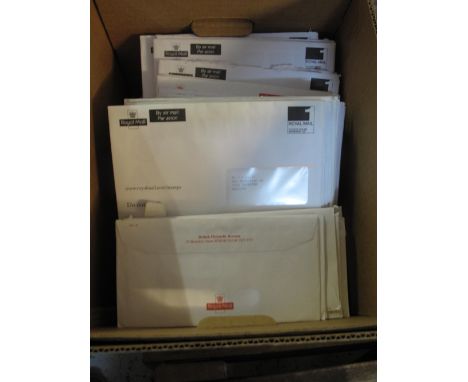 Large box of Great Britain First Day Covers many in Philatelic Bureau envelopes. (1980's-2000's)