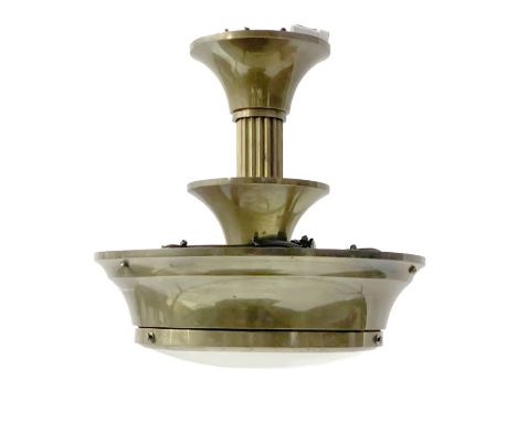 Henri Petitot, a French Modernist ceiling light, circa 1930s
