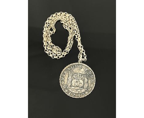 Mexico, 8 Reales/Pillar Dollar, 1742, believed to be recovered from the Dutch East India Company ship Hollandia that sunk off
