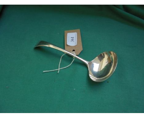 Silver sauce ladle (Sheffield 1912)