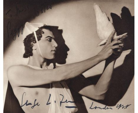 BALLET AUTOGRAPHS. SIGNED PHOTOGRAPHS, 1930S  twenty nine vintage photographs and prints, many on the original mount includin