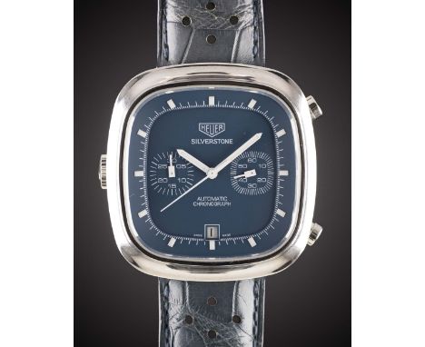 A GENTLEMAN'S STAINLESS STEEL HEUER SILVERSTONE AUTOMATIC WRIST WATCH
DATED 2014, REF. CAM2110 150TH ANNIVERSARY LIMITED EDIT