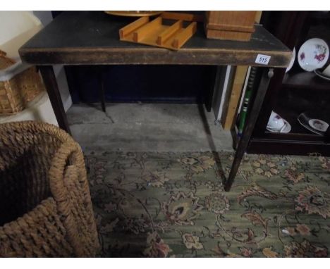 A folding card table, COLLECT ONLY.
