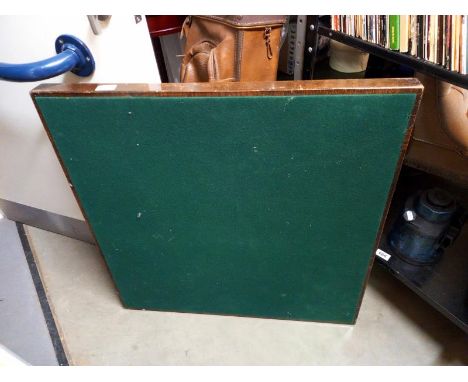 A folding card table. COLLECT ONLY.