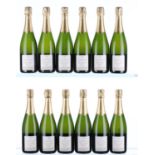 ß 2012 Vadin-Plateau, Chene la Butte 1er Cru - (Lying in Bond)