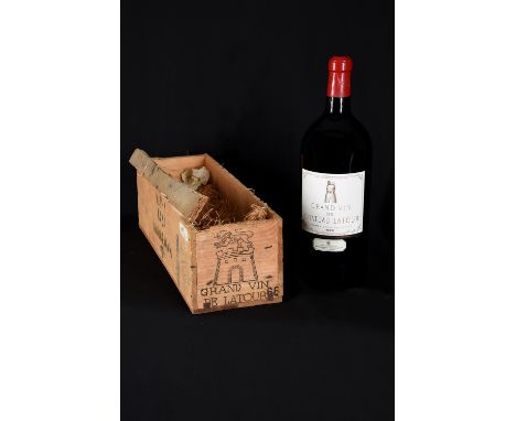 1966 Chateau Latour, 1er Cru ClassePauillacOWC - Damaged lidSlight damage to label1x500cl (Jeroboam)This wine has been in the