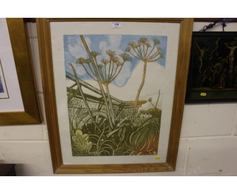 Paul Beck, signed limited edition lithograph