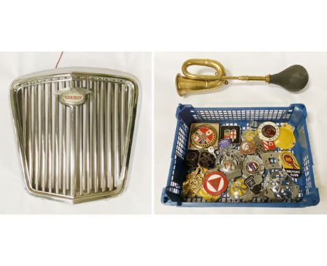  A WALSEY GRILL, CAR BADGES &amp; HORN 