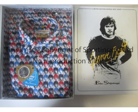 GEORGE BEST / BEN SHERMAN     Limited edition Ben Sherman unopened boxed shirt with George Best Limited edition and Ben Sherm