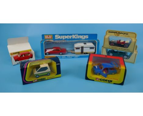 Collection of boxed diecast models to include Corgi