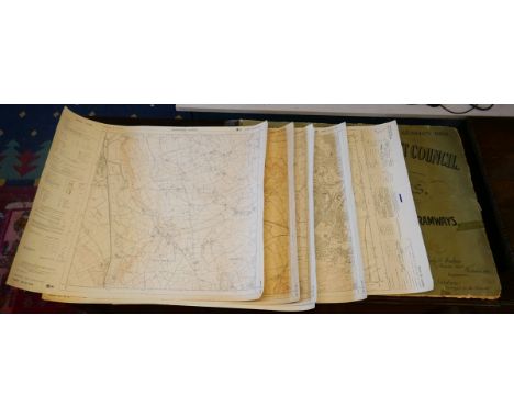 Ordnance survey maps and Birmingham tramway map 1910