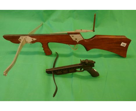 Rifle crossbow &amp; pistol crossbow