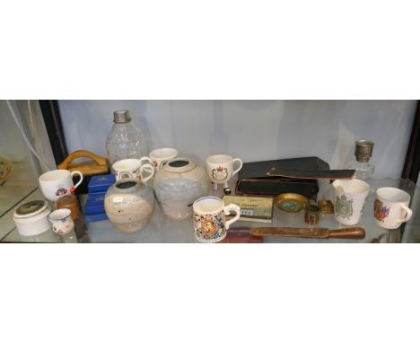 Shelf of collectables