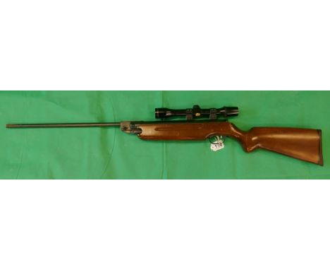 Weihrauch .22 air rifle with scope