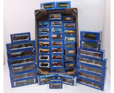 43 various boxed as issued Base Toys Limited 1/76 scale modern issue diecasts, all suitable for model railway layouts, exampl