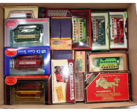 A group of mixed modern diecast models to include the following: Matchbox no 44 and 47 loco and coach boxed, Y11 Aveling &amp