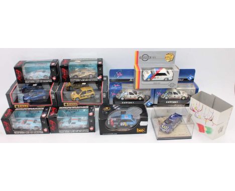 11 various boxed 1/43 scale Highspeed Racing diecast vehicles, mixed manufactures to include Bang, Solido, Ixo Models and oth