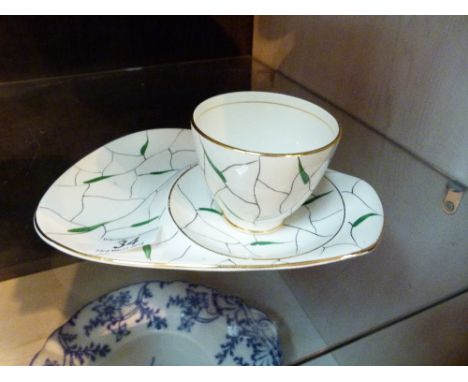 Phoenix ware ceramic cup and saucer