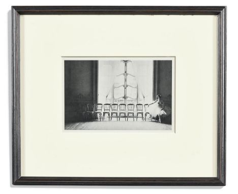 SARAH MOON (B1939 France) 'Model lino dagenais', photo lithograph, 30.5cm x 36cm, framed. 