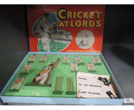 A vintage board game by Chad Valley Cricket at Lords in original box