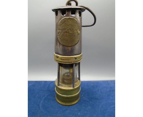 Vintage Davy lamp