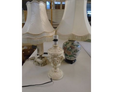 3 lamp bases