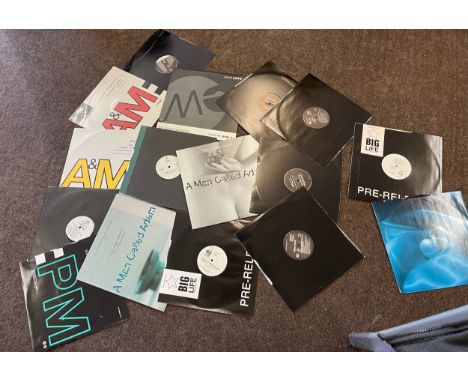 Large selection of 12 inch dance, R&amp;B and soul record singles Donna De Lory, DADA NANA, Baby its you, a man called Adam e