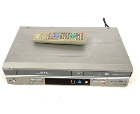 Sharp DV-RW360H VHS VCR DVD Recorder Player with remote- in working order 