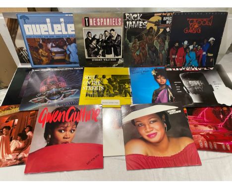 Large selection of soul and R&amp;B LP Vinyl records to include- The Spaniels, Melba Moore, Patrice Rushen etc 