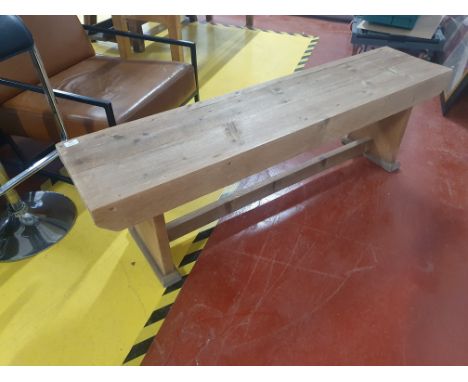 * bench/display table - 1500w x 350d x 460h 