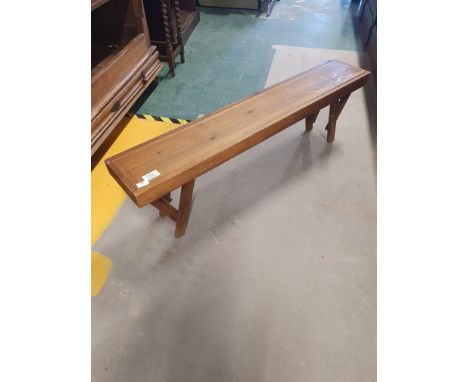* display bench. 1350w x 240d x 380h