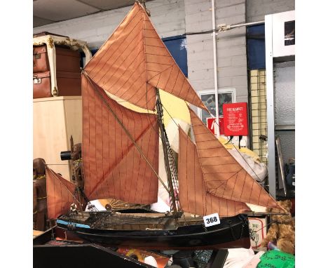 MODEL OF A SAILING  BOAT