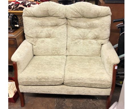 MINT GREEN TWO SEATER SOFA