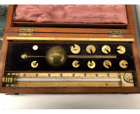 SYKES CASED HYDROMETER