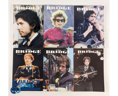 Bob Dylan Fanzine The Bridge 1998-2000 6 colour issues magazines, in good used condition (6)