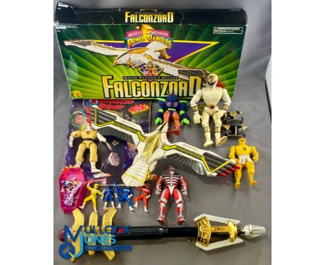 Vintage Mighty Morphin Power Rangers Action Figure Weapons, a good selection to include 6" and 8" figures, micromachine figur