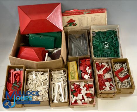 Collection of Vintage Bako Building Set Parts, a good collection of parts, but has only one original box - great for spares (