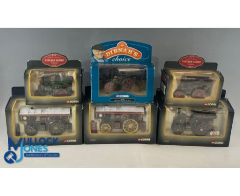 Corgi Vintage Glory of Steam Showman Steam Engine Models, plus one Dibnah's choice model to include CC2016 Fowler, C8-0105 Fo
