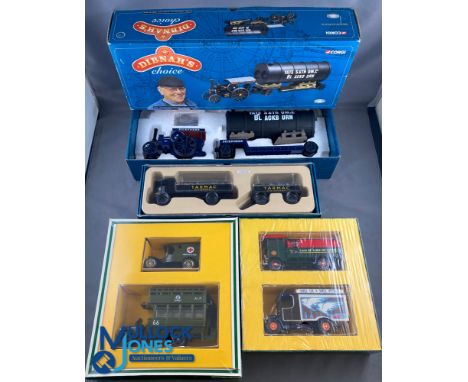 Corgi Dibnah's Choice Steam Showman Steam Engine Models, plus 2 corgi limited editions to include C20001 Tarmac Senital drops