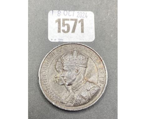 A George  IV Coronation medal 1937