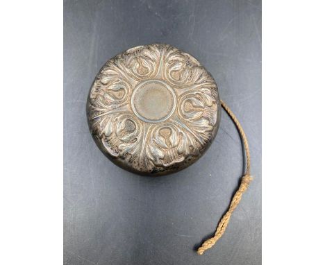 An L S M Sterling silver covered vintage yo-yo.