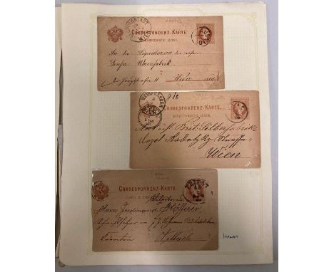 A selection of Vintage Austrian postcards 