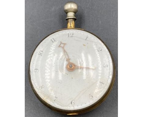 A Vintage Pocket watch with movement signed J Walton London 4463. RN engraved to inside of cover.