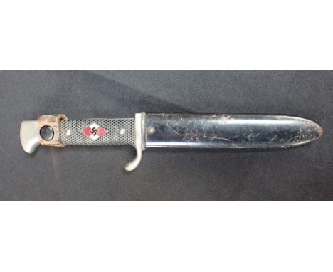 HITLER YOUTH DAGGER AND SHEATHmodel RZM M7/66Note: You must be over 18 to purchase this item. By bidding on this Lot you are 