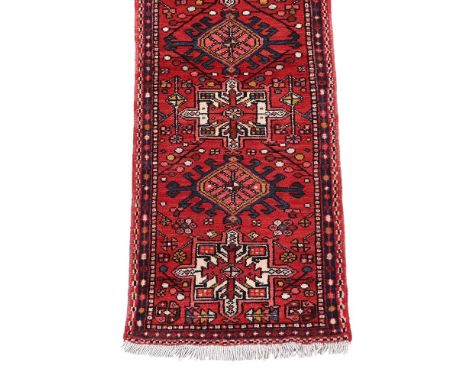 A HERIZ RUNNER  approximately 313 x 65cm