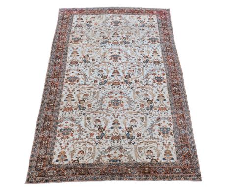 A LARGE ZIEGLER SULTANABAD CARPET approximately 716 x 386cmProvenance: Private Collection, Wiltshire Purchased Tony Kitz Gall