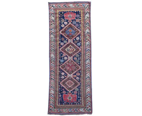 A CAUCASIAN SHIRVAN GALLERY CARPET  approximately 334 x 120cm